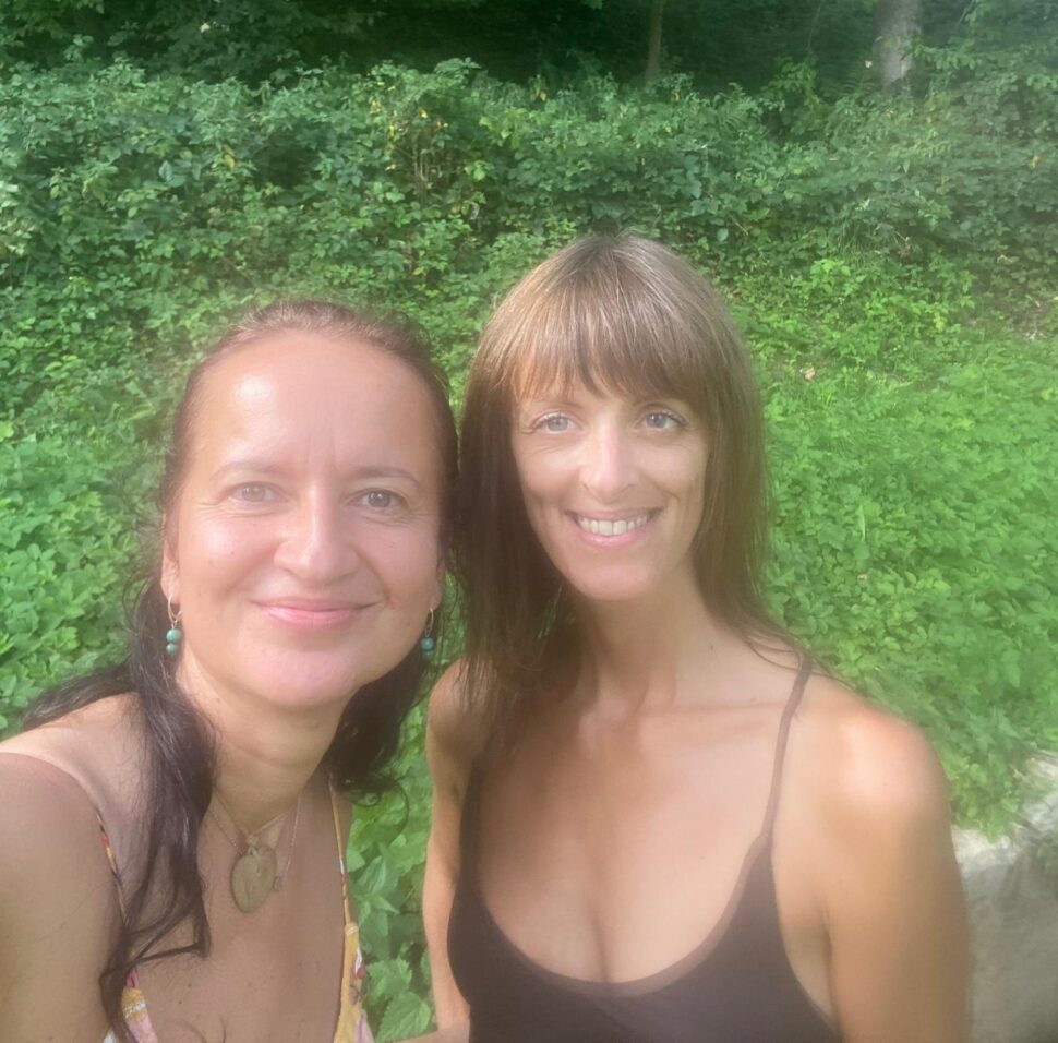 Jana Portugall a Mariana Joriková na spoločnou výcviku Cesty tancujúceho srdca